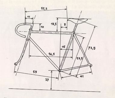 Telaio bici Corsa