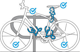come legare al palo la bici per non farla rubare - How tying a bike to the pole so as not to have it stolen