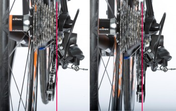 worn rear derailleur - cambio posteriore usurato