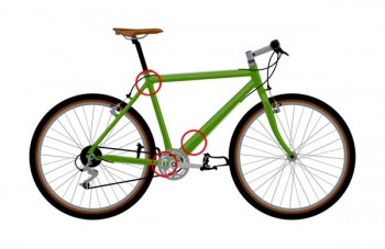 Dove cercare numero telaio bicicletta-Where to look for bicycle frame number