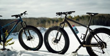 Fat bike con forcella ammortizzata