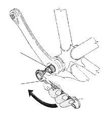 bicycle crank arm extractor - estrattore pedivelle bicicletta