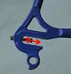 adjustable  Rear dropout -forcellino posteriore regolabile bicicletta