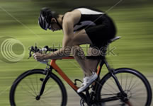 position of the cyclist on the bike - posizione del ciclista sulla bici