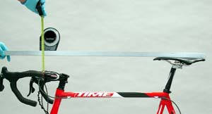 how to measure the height difference in the handlebar - come misurare il dislivello sella manubrio